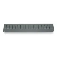 Drawer partition for Vidmar modular drawer cabinets. Fits drawers with 25 1/2 in width/depth and 4 1/2 in height. Overall height 4 1/2 in. Used to separate and organize stored items within the drawer.