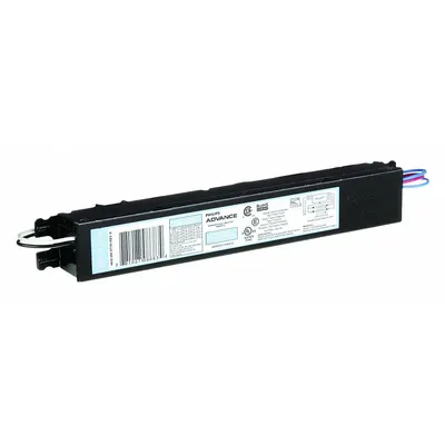 ADVANCE Fluorescent Ballast: 120 to 277V AC, 1/2 Lamps Supported - Instant Start Electronic Fluorescent Ballasts