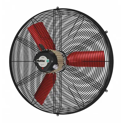 MULTIFAN Fan Head: 30 in Blade Dia, Variable Speeds, 115V AC, 1/2 hp Motor - Corrosion-Resistant Industrial Fan Heads