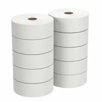 This medium-duty water-activated kraft tape is designed for sealing corrugated boxes and cartons in shipping and packaging operations. The tape forms a strong, tamper-evident bond when moistened, suitable for industrial and warehouse environments. Each roll is 3 inches wide by 450 feet long, with a 7 mil thickness, in white. Sold as a 10-pack