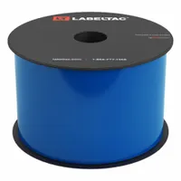 LabelTac Pro Model Standard Supply: 3 in x 150 ft, Vinyl, Blue (Gloss), Indoor/Outdoor (MPN LT307)