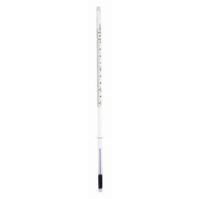 THERMCO Liquid In Glass Thermometer, Safety Coated: 34.5°C to 46°C, Partial Immersion - Partial-Immersion Liquid-in-Glass Lab Thermometers