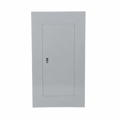 SQUARE D Panelboard Cover: 38 in Lg, 6B429, 1, Door, Non-Vented, 42 Spaces, 125 A Amps - Covers for Square D NQ and NF Panelboards