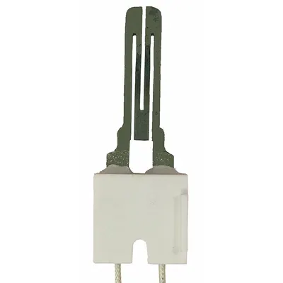 Supco Hot Surface Igniter: OEM, Silicon Carbide, 8 in Lead Lg, 120V AC, Hardwired - Direct OEM Replacement Hot Surface Ignitors