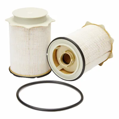 FLEETGUARD Automotive Fuel Filter: 14 1/2 in Overall Lg, Diesel Fuel, Diesel - Cartridge Fuel Filters
