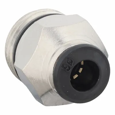 AIGNEP USA Nickel-Plated Brass Tube Fitting - Nickel-Plated Brass Tube Fittings