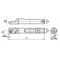 WIDIA Indexable Boring Bar: CCBI18765R (MPN 2832164)