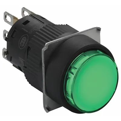 SCHNEIDER Flush Push Button Operator: Non-Illuminated, Flush Profile, Non-Metallic - Flush-Mount Push Buttons