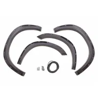 Fender Flares: Fender Flares, Rivet, ABS, 2009 to 2017 Dodge Ram 1500, Smooth, 2 in Wd (MPN RX204S)