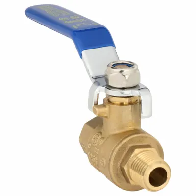 OEM Manual Two-Way Ball Valve: 1/4 in - Brass Ball Valves