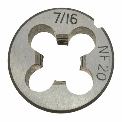 WESTWARD Alloy Steel Die, 7/16-20 UNF, CCT1060-115 - Pneumatics