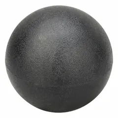 This plastic ball knob features a self-threading design that cuts threads into plastic or soft metal, enabling quick assembly without pre-tapping. With a 1.88 in diameter and 5/8" thread size, it provides a secure grip for manual adjustment on machinery, valves, and industrial equipment.