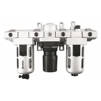 GROZ Filter/Regulator/Lubricator: 1/2 in NPT, 106 cfm, 145 psi Max Op Pressure, 40 micron (MPN 7DX47)