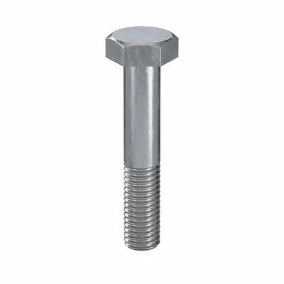 LINDSTROM Hex Head Cap Screw: Steel, Class 8.8, Zinc Plated, M10, Metric, 55 mm lg - Class 8.8 Steel Hex Head Cap Screws