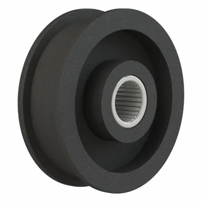 BREWER MACHINE & GEAR Flat Idler Pulley without Flange - Flat Idler Pulleys without Flange
