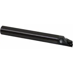 This indexable boring bar features a positive rake geometry and right-hand orientation, designed for internal turning operations. It is used to enlarge or finish pre-existing holes with precision, reducing cutting forces and improving chip evacuation. Suitable for general machining applications where surface finish and dimensional accuracy are required.