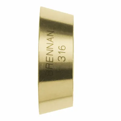 BRENNAN INDUSTRIES Clean & Bagged Double-Ferrule Brass Compression Fitting - Clean & Bagged Double-Ferrule Brass Compression Fittings
