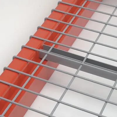 NASHVILLE WIRE Pallet Rack Decking: 46 in x 36 in, Waterfall, Std Wire Decking, 5 ga Decking - Standard-Channel Waterfall Wire Pallet Rack Decking