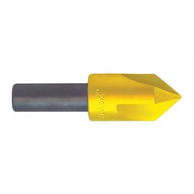 KEO Countersink: 60°, 3 Flute, 2 in Body Dia, 3/4 in Shank - General Purpose Three-Flute Countersinks