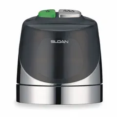 This top-mount retrofit kit converts manual toilet flush valves into automatic, sensor-operated units. It is designed for use with SLOAN flushometer systems in commercial restrooms to reduce hand contact and optimize water usage.