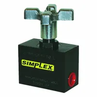 ENERPAC In-line System Check Valve: 10,000 psi, 10 gpm, 3/8"-18, NPT (MPN V10E)