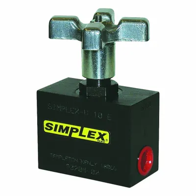 ENERPAC In-line System Check Valve: 10,000 psi, 10 gpm, 3/8"-18 - Manually-Operated Check Valves