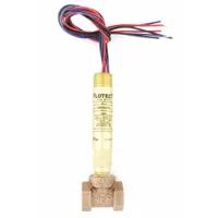 DWYER Liquid Flow Switch: Paddle, 1/2 in/1/4 in/2 in/3/8 in For Pipe Size, Brass, 1/2 in NPT, NPT (MPN V6EPB-B-D-1-B)