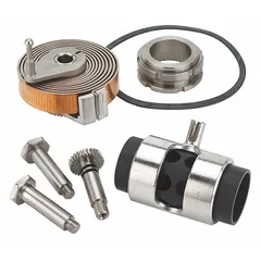 This valve repair kit is designed for servicing mixing valves, compatible with the TM-2020B-LF-DT model. It includes a port sleeve and operates within a temperature range of 65°F to 200°F. Suitable for use in commercial plumbing systems requiring temperature control.