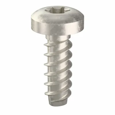 TAMPER PRUF SCREW Sheet Metal Screw: #8 Size, 1/2 in Lg, Stainless Steel, Plain, Torx Plus - Pan Head Sheet Metal Screws
