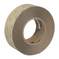3M Transfer Tape: 2 in Wd, 60 yd Lg, 5.2 mil Thick, Polycoated Kraft Paper, Acrylic, Transparent (MPN 19338). Key specifications — Series: 468MP; Bond Type: Repositionable; Liner Material: Polycoated Kraft Paper.