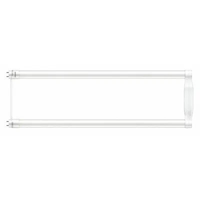 PHILIPS U-Shaped LED Bulb: T8, Medium Bi-Pin (G13), 6 in U-Bend Leg Spacing - LED Ballast-Bypass (UL Type B) U-Bend Lamps
