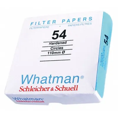 CYTIVA WHATMAN Filter Paper: 54 Grade, 32 cm Dia, 0.185 mm Thick, Coarse - Quantitative Hardened Low Ash Filter Paper
