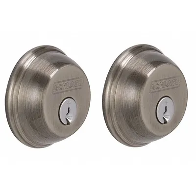 SCHLAGE B62N 620 Standard Cylindrical Deadbolt - Standard Cylindrical Deadbolts