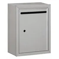 Letter Box: 1 Doors, 19 in H x 15 in W x 7 1/2 in D, Surface Mounting, Powder Coated (MPN 2240AU)