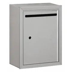 Letter Box: 1 Doors, 19 in H x 15 in W x 7 1/2 in D, Surface Mounting, Powder Coated (MPN 2240AU). Key specifications — attr1083701: Front.