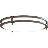 LED Flush Mount: 13 in Dia, Bronze, 2 1/2 in Ht, 1,100 lm_1,200 lm_1,300 lm, 25 W, 120V AC, FMSATL (MPN FMSATL 13IN RD SWW5 90CRI 120 BZA M4)