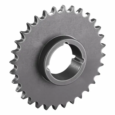 TRITAN Bushed Roller Chain Sprocket: For 60 Chain, 32 Teeth, 7.652 in Pitch Dia - Size 60 Bushed-Bore Roller Chain Sprockets