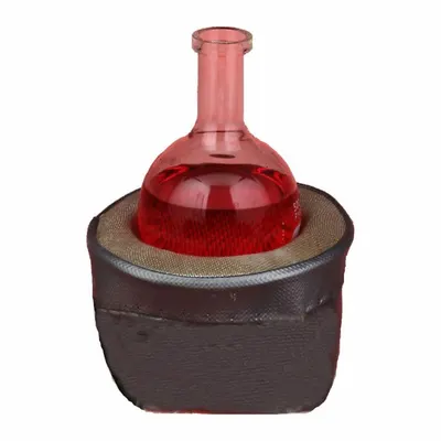 BRISKHEAT Table Top Heating Mantle: 3 L Capacity, 550 W Watt - Max, Fiberglass - Cloth-Housed Table Top Heating Mantles
