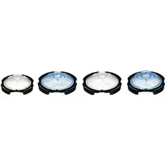 Plastic lid designed for PPS Series 2.0 spray gun cups. Seals the cup to prevent leaks and contamination during paint mixing and spraying. Supplied in packs of 25. Commonly used in automotive refinishing and industrial coating applications.