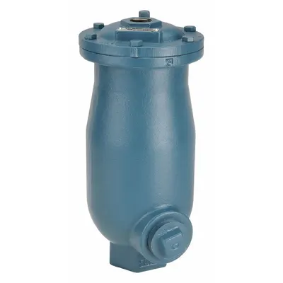 VAL-MATIC Air Release/Air Vacuum Valve: Wastewater, Cast Iron, 2 in Inlet Connection Size - Combination Vacuum & Air Release Valves