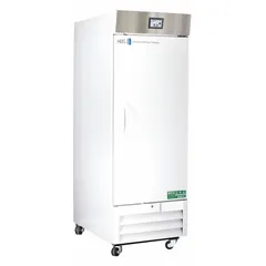 AMERICAN BIOTECH SUPPLY Lab Refrigerator: 26 cu ft, Upright, 1°C to 10°C, 36 1/2 in Overall Dp (MPN ABT-HC-26S-TS). Key specifications — Door Opening Style: Right; Color: White; Alarm Type: Door Ajar; Manufacturer Part Number: ABT-HC-26S-TS; Brand: AMERICAN BIOTECH SUPPLY; Product Type: Lab Refrigerator; Door Type: Swing Solid; Refrigerant Type: R-290.