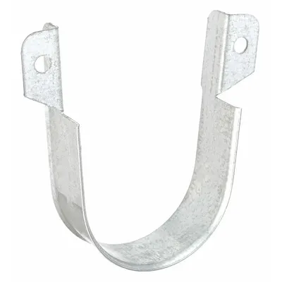 ANVIL Side Mount Strap: Zinc-Plated Steel, For 3/4 in Pipe - Standard Strap Clamps