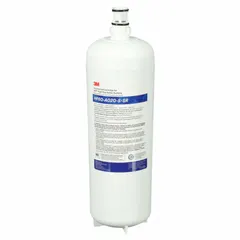 Quick-connect water filter for ice machines and refrigerators. Reduces particulates using polyphosphate media. Flow rate: 3.5 gpm. Overall height: 4 5/8 in.