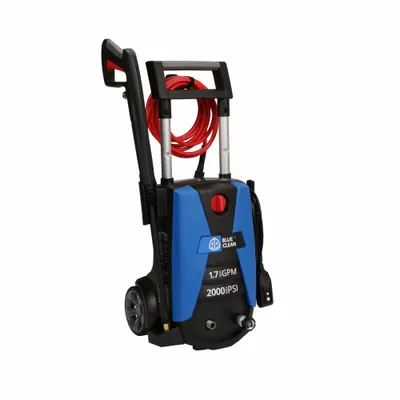 AR BLUE CLEAN Electric Pressure Washer: Cart, 120 V – Single-Phase, 2,000 psi, 1.1 gpm - Cold Water Pressure Washers