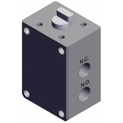 SMC VM830-F01-00 VM Series Manual Air Control Valve - VM Series Manual Air Control Valves