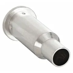 Replacement hot air tip for Ultratorch UT-100 heat tools. Features a 5.7 mm wide opening and is compatible with the UT-100Si-TC handpiece. Used for heat-shrinking tubing, soldering, and plastic welding in electronics repair and industrial maintenance.