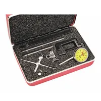 STARRETT Back Plunger Dial Indicator: 0 in to 0 mm to 5 mm, Metric, Back Plunger, 0.02 mm Accuracy (MPN 196MA1Z)