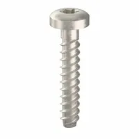 Sheet Metal Screw: #6 Size, 3/4 in Lg, Stainless Steel, Plain, Torx Plus®, Pan, 50 PK (MPN 451250)