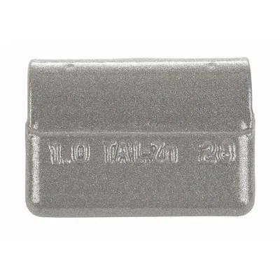PERFECT EQUIPMENT Clip-On Wheel Weight, 3 oz, Zinc, Coated, TALZ-030 - Clip-On Wheel Weights