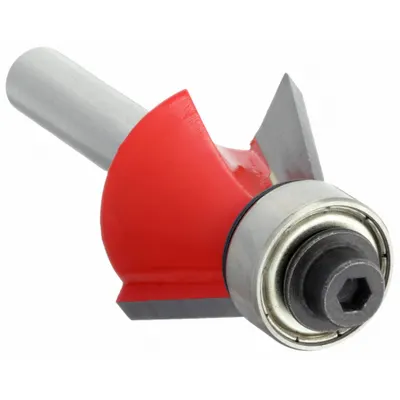 FREUD Chamfer Profile Router Bit: Fractional Inch, Carbide, 15/16 in Cutter Dia. - Chamfer Profile Router Bits